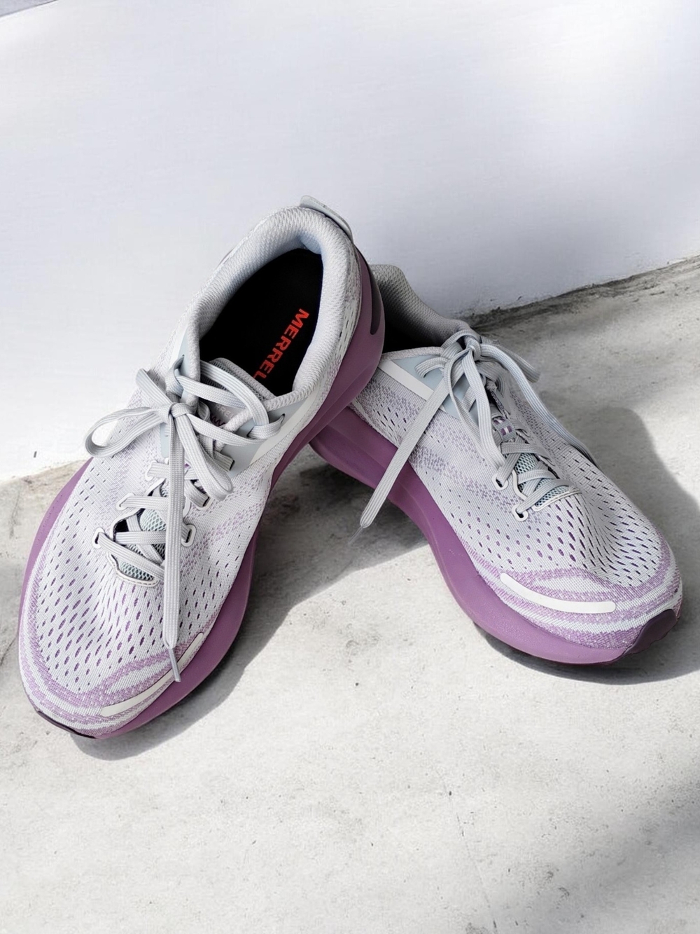 Merrell Morphlite Road-To-Trail Shoes Highrise Grape Like New Women’s Size 10
